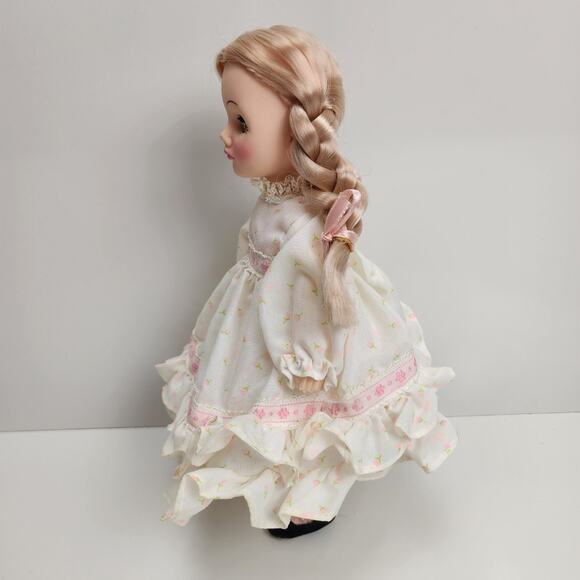 Effanbee MARY HAD A LITTLE LAMB Doll 11" 1983 w/ Lamb Cut-Out Hard Plastic Doll - Picture 6 of 13